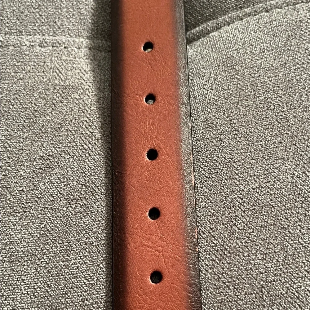Classic Brown Leather Belt for Men